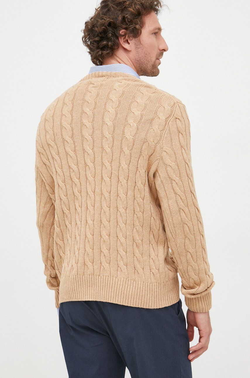 Cotton Cable Crew Knit