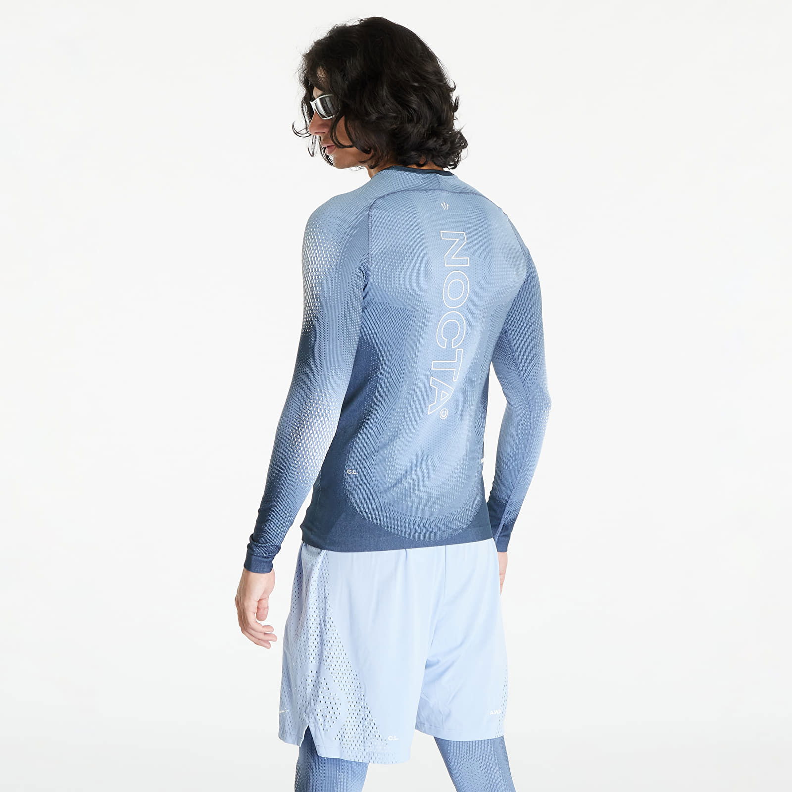 x NOCTA NRG Dri-FIT Engineered Knit Long Sleeve Tee Cobalt