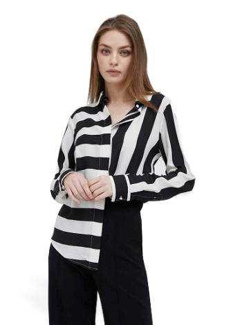 DKNY Mixed Stripe Button Up Shirt P8RM6501
