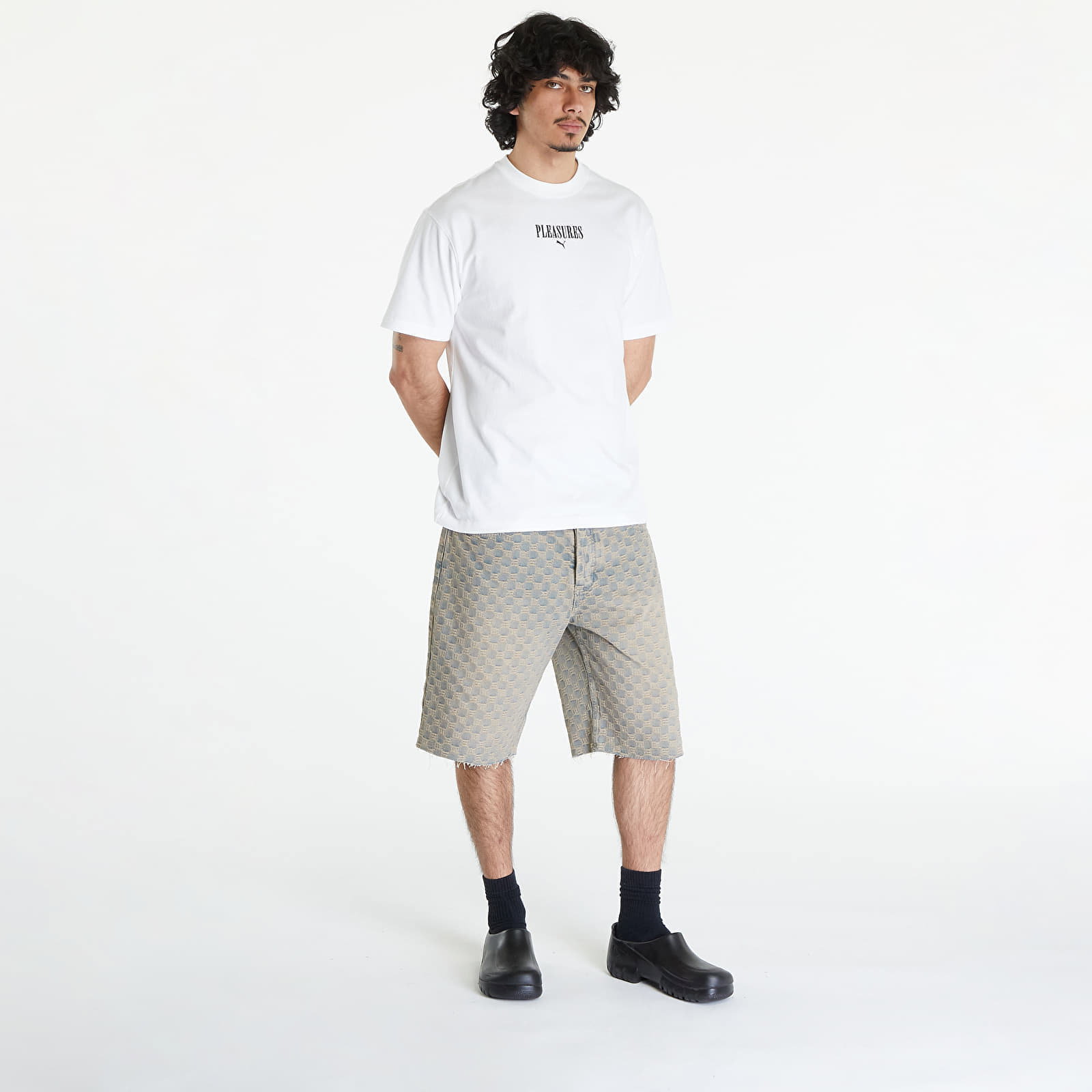 Men's x PLEASURES Graphic T-Shirt Men's White
