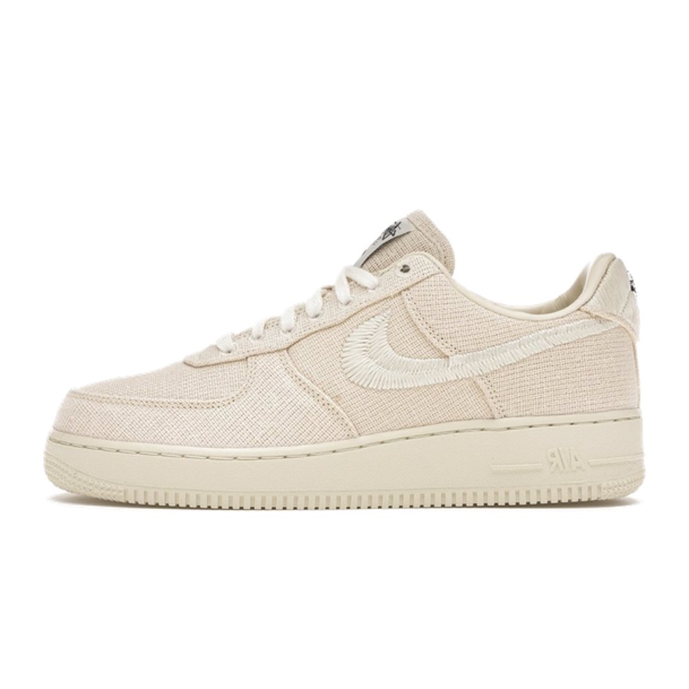 STUSSY NIKE AIR FORCE 1 LOW FOSSIL STONE (CZ9084-200) BRAND NEW US 10.5