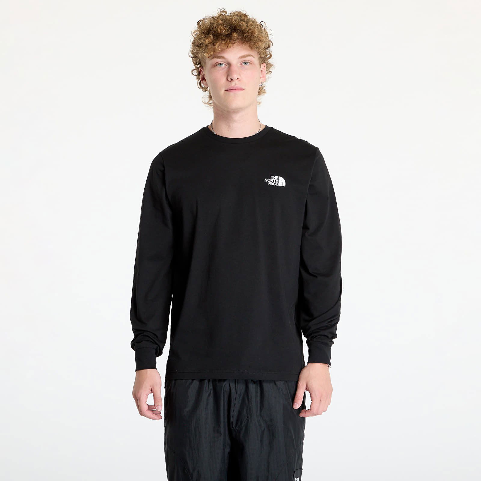 Long Sleeve Box Tee Tnf Black