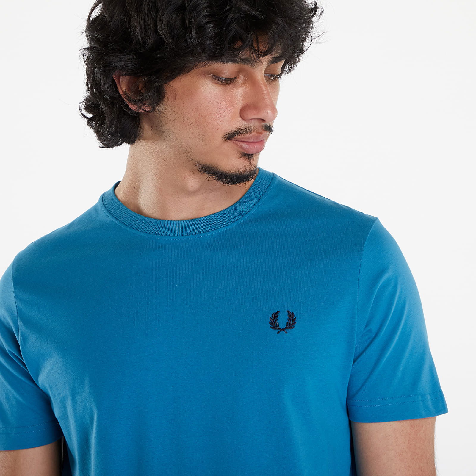 Crew Neck T-Shirt Ocean/ Navy