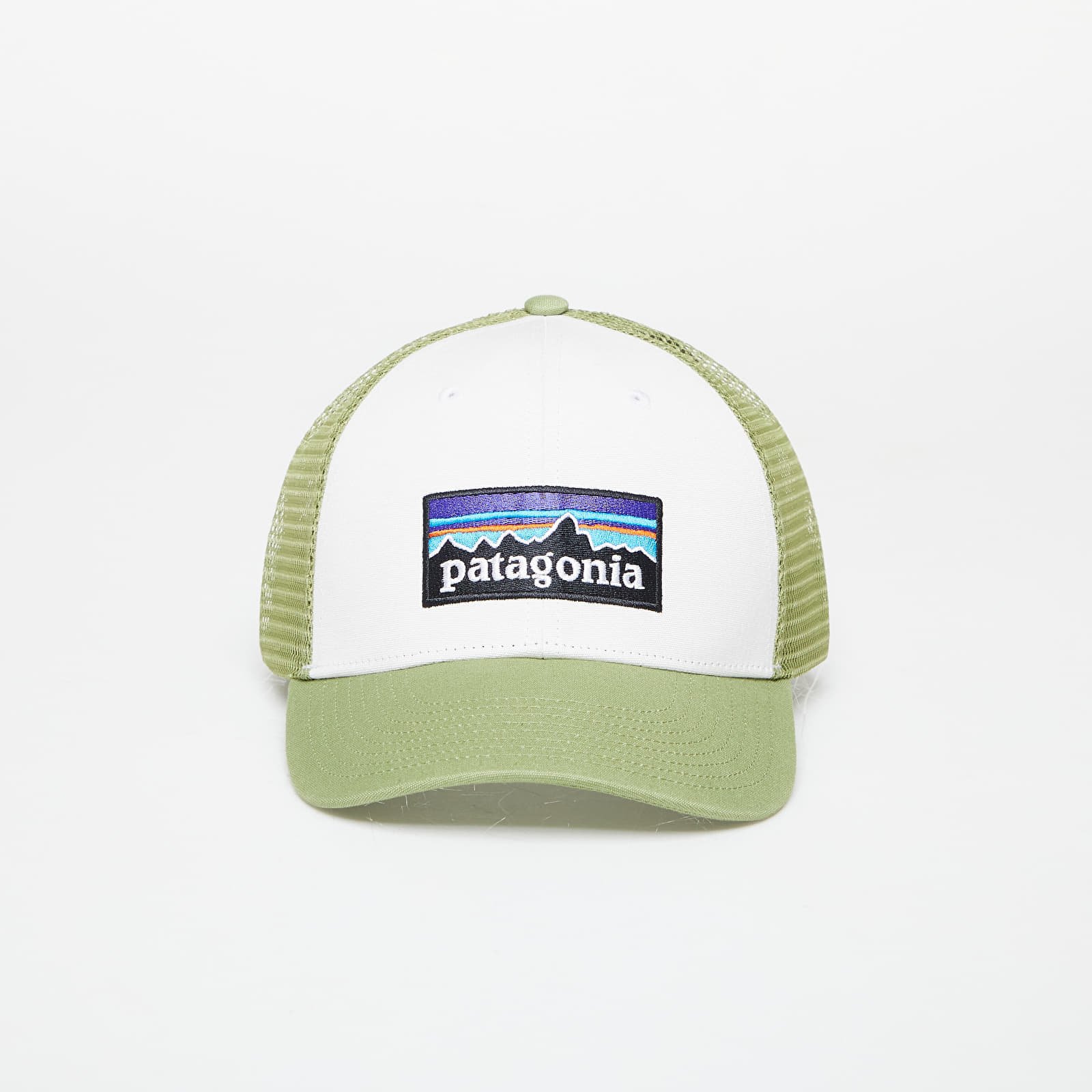 Cap P-6 Logo LoPro Trucker Hat White/ Buckhorn Green