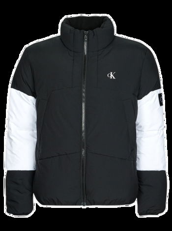 CALVIN KLEIN NON-DOWN COLORBLOCK PUFFER J30J321972-BEH