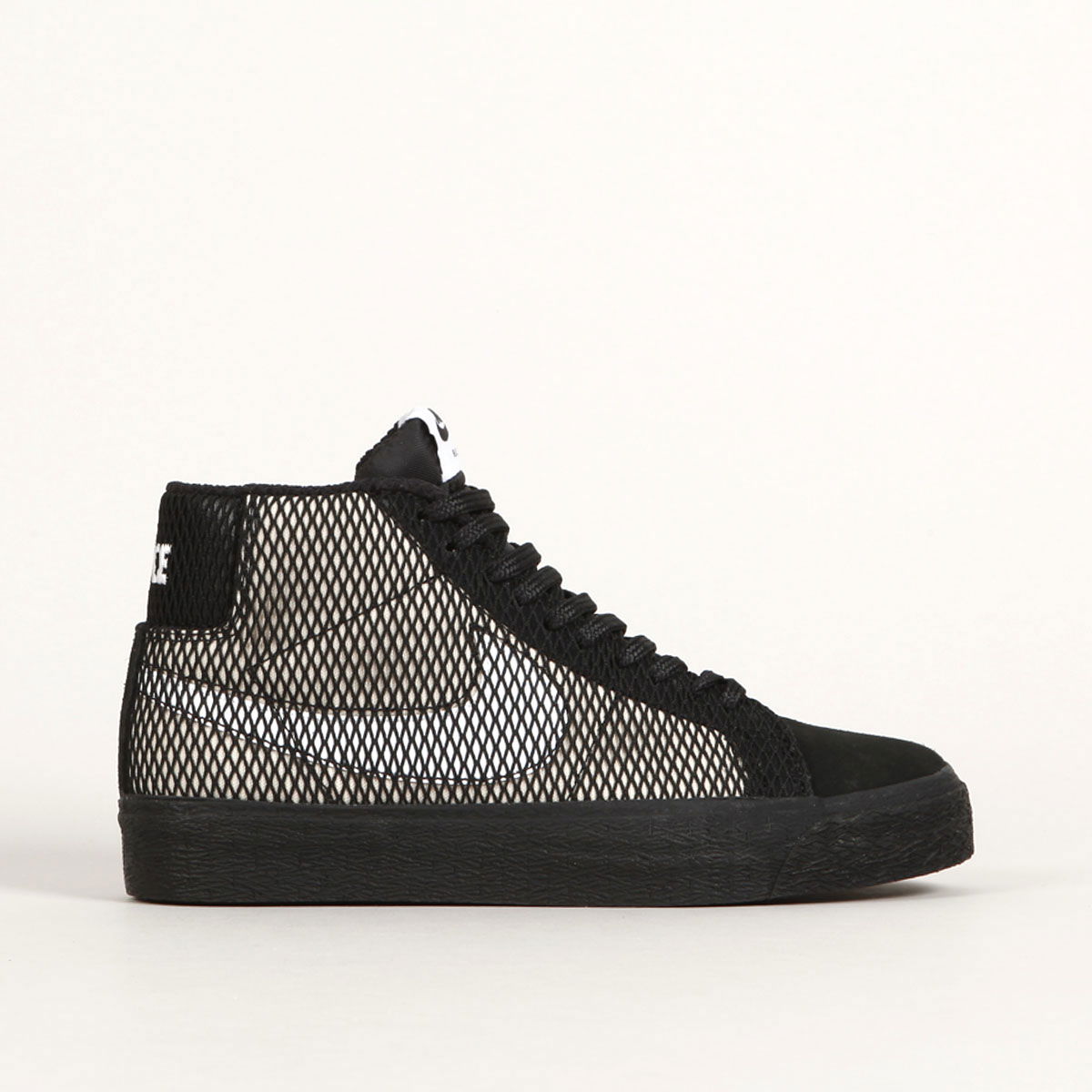 Blazer Mid Prm Mesh White Black