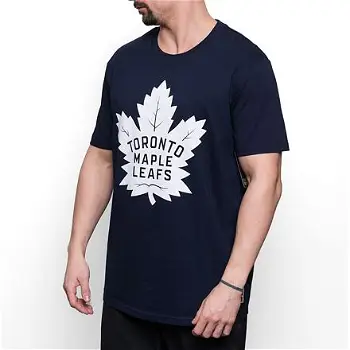 Mitchell & Ness NHL Team Logo Tee Toronto Maple Leafs BMTRINTL1180-TMLNAVY