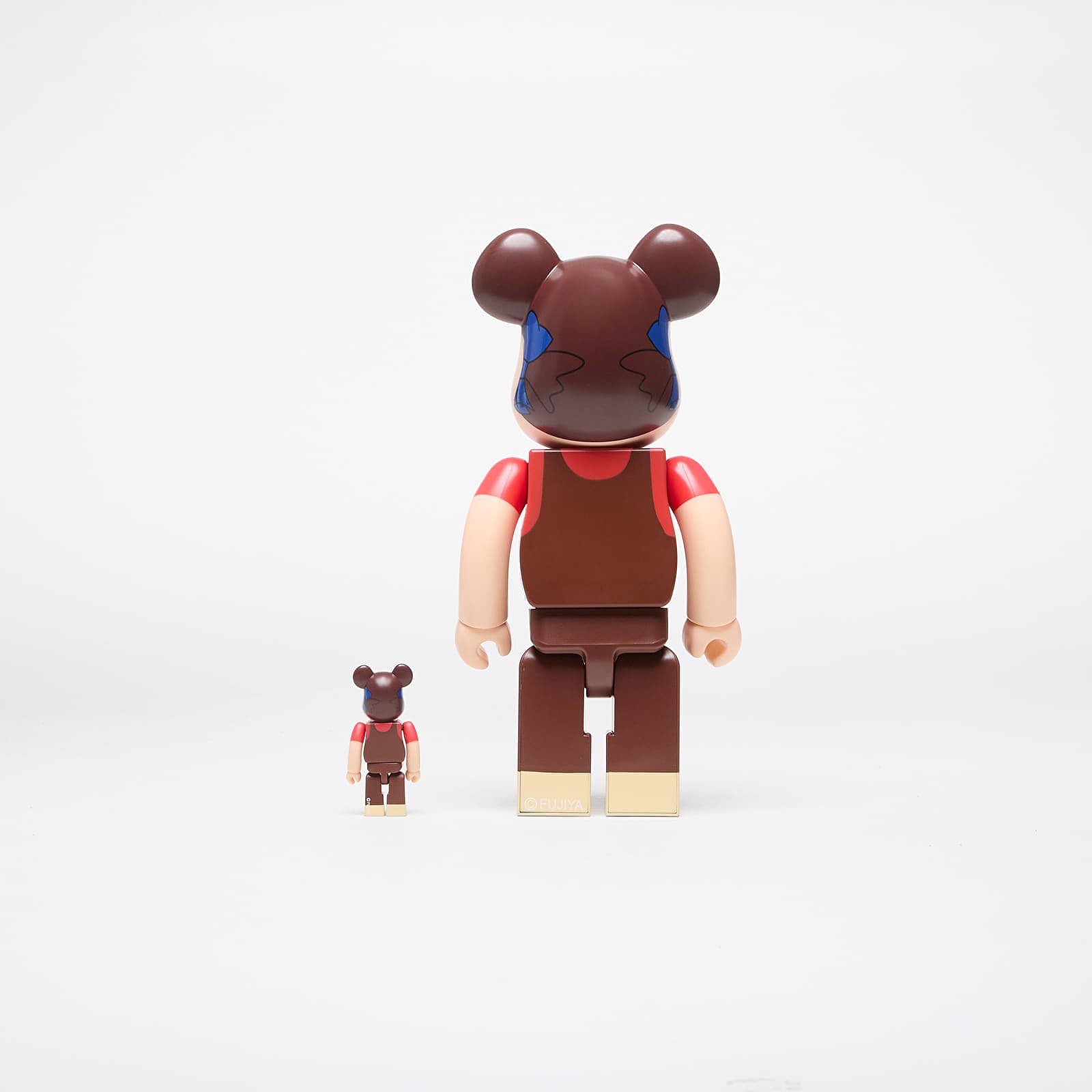 Pekachon Chocolate Milky 100% & 400% BE@RBRICK figure set