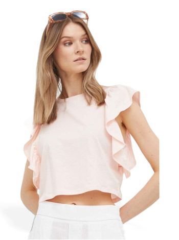 United Colors of Benetton Ruffle Top 3096DH00M.26P