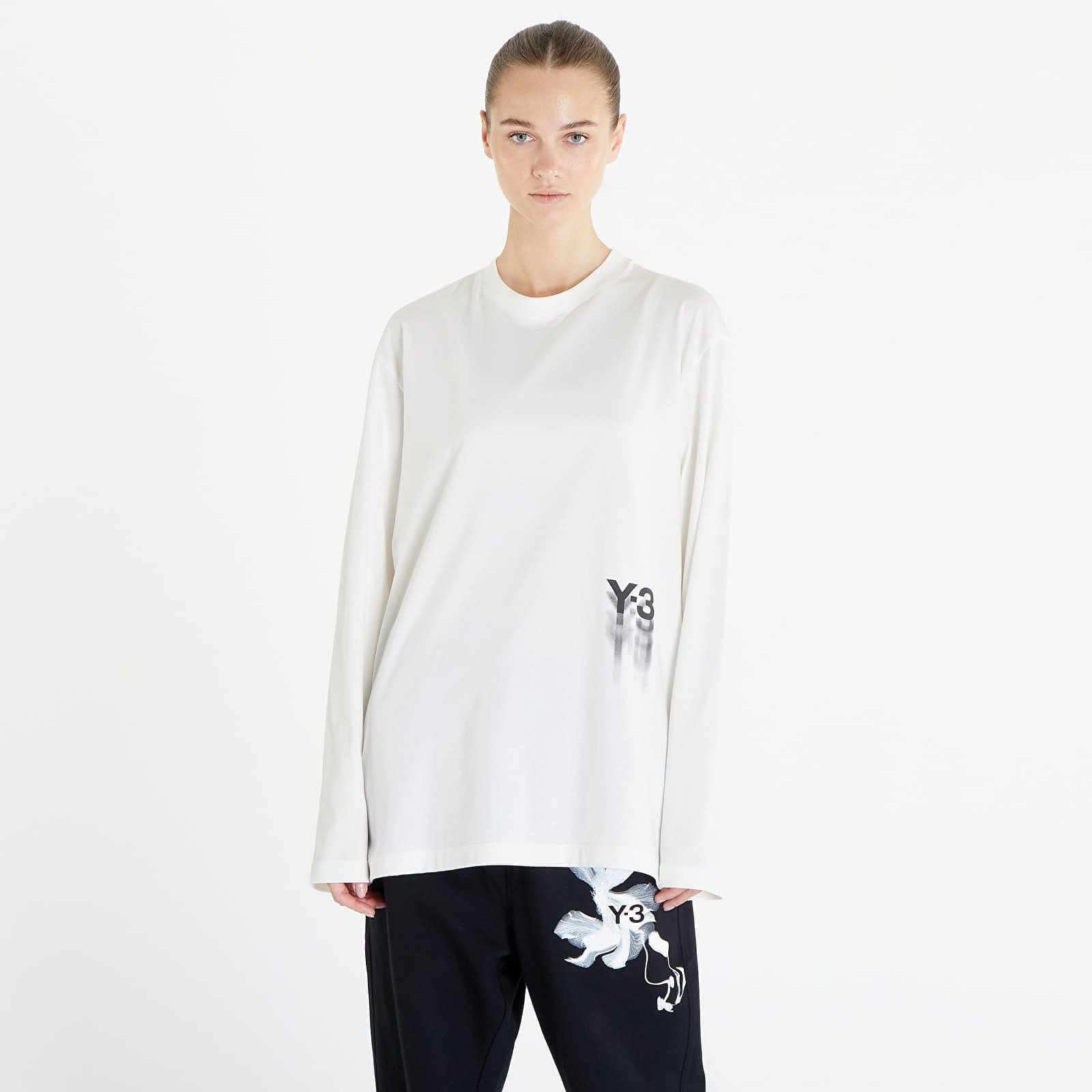 Graphic Long Sleeve Tee UNISEX Off White