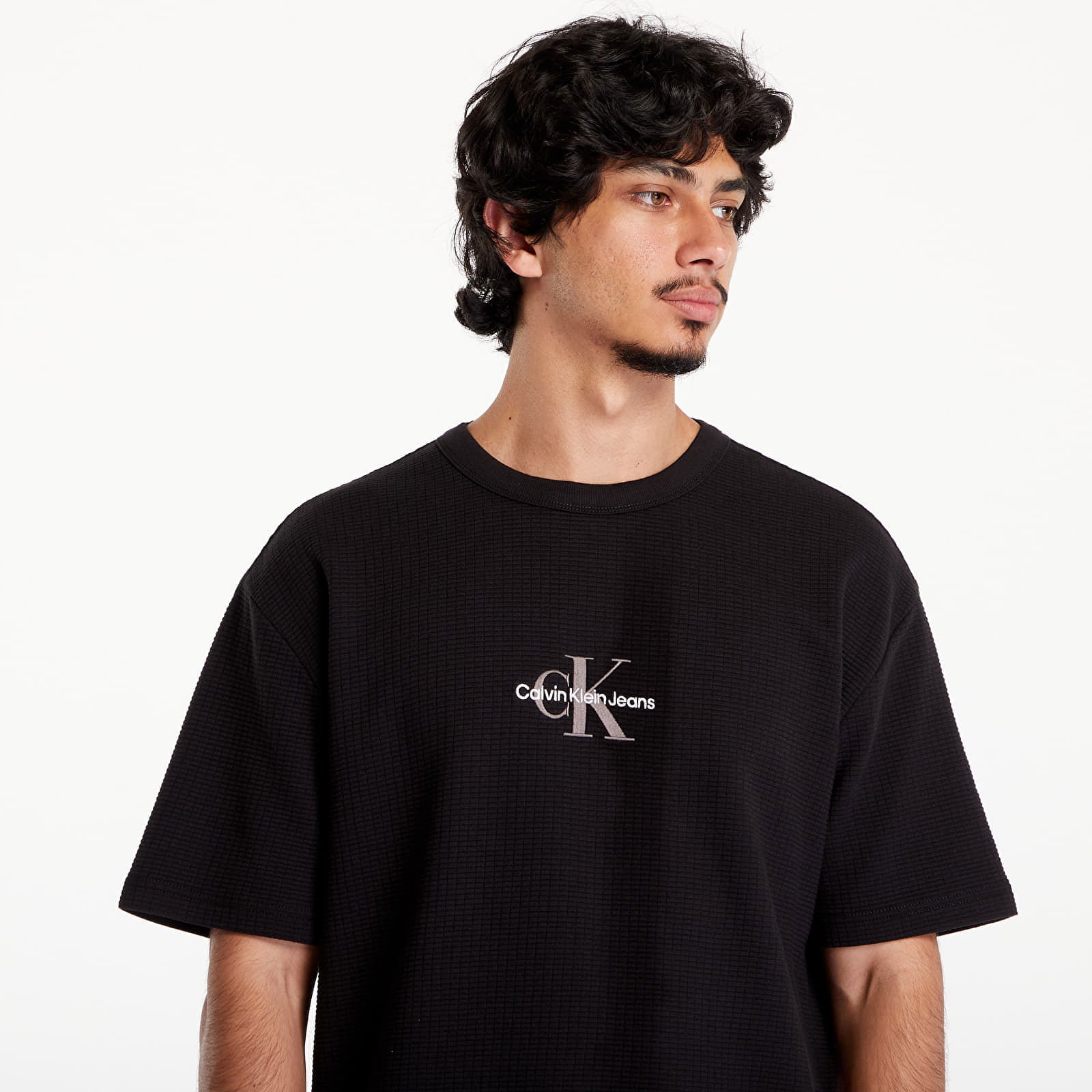 City Grid Short Sleeve Tee Black