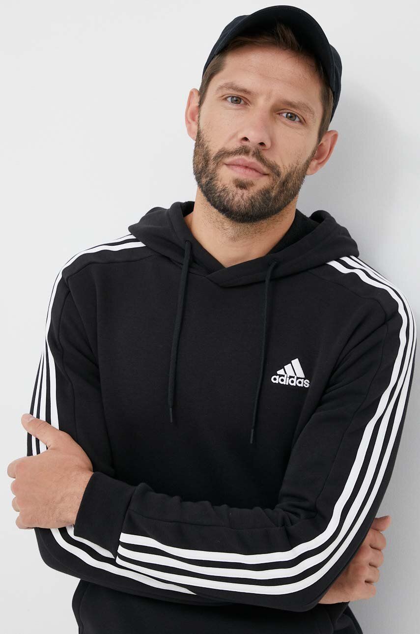 Essentials Fleece 3-Stripes Hoodie