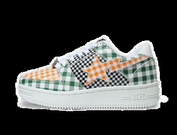 BAPE Gingham Check Sta Low "Green" 1H30291001 GRN