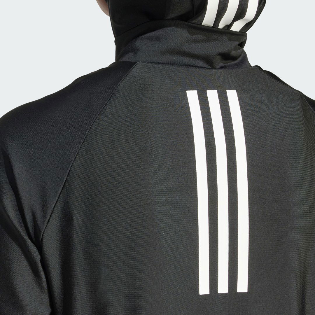 3-Stripes Long Sleeve Swim Top