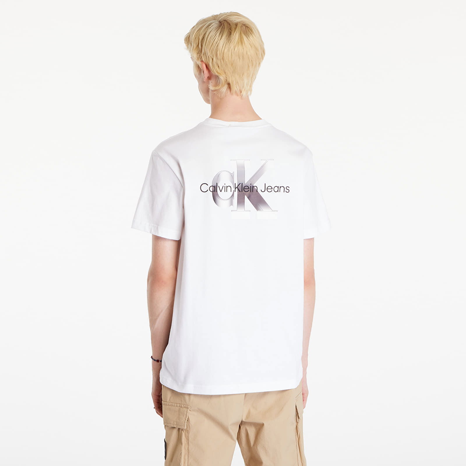 Euphoric Monologo Tee Bright White