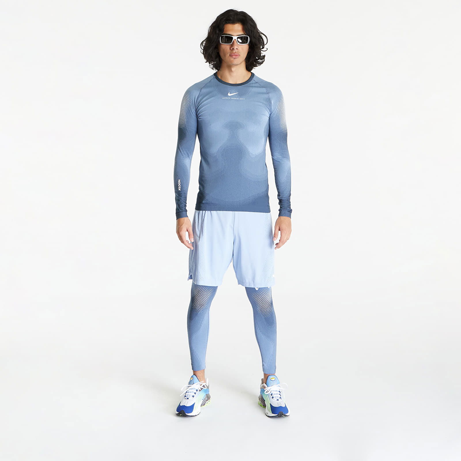 x NOCTA NRG Dri-FIT Engineered Knit Long Sleeve Tee Cobalt