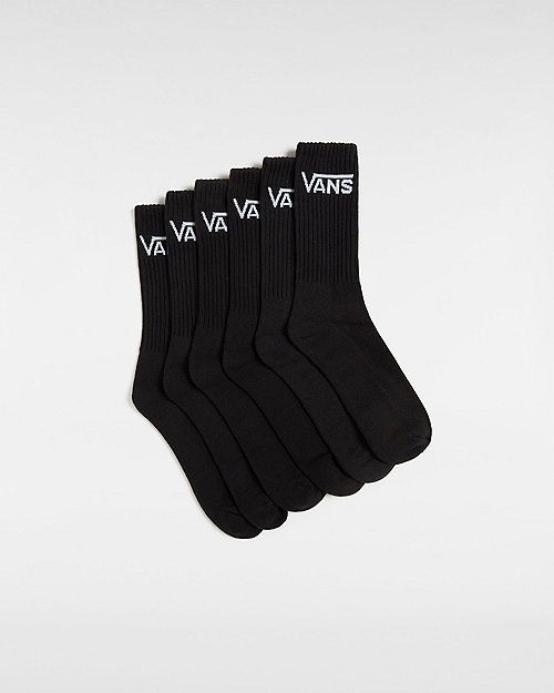 Classic Crew Socks 6 Pairs