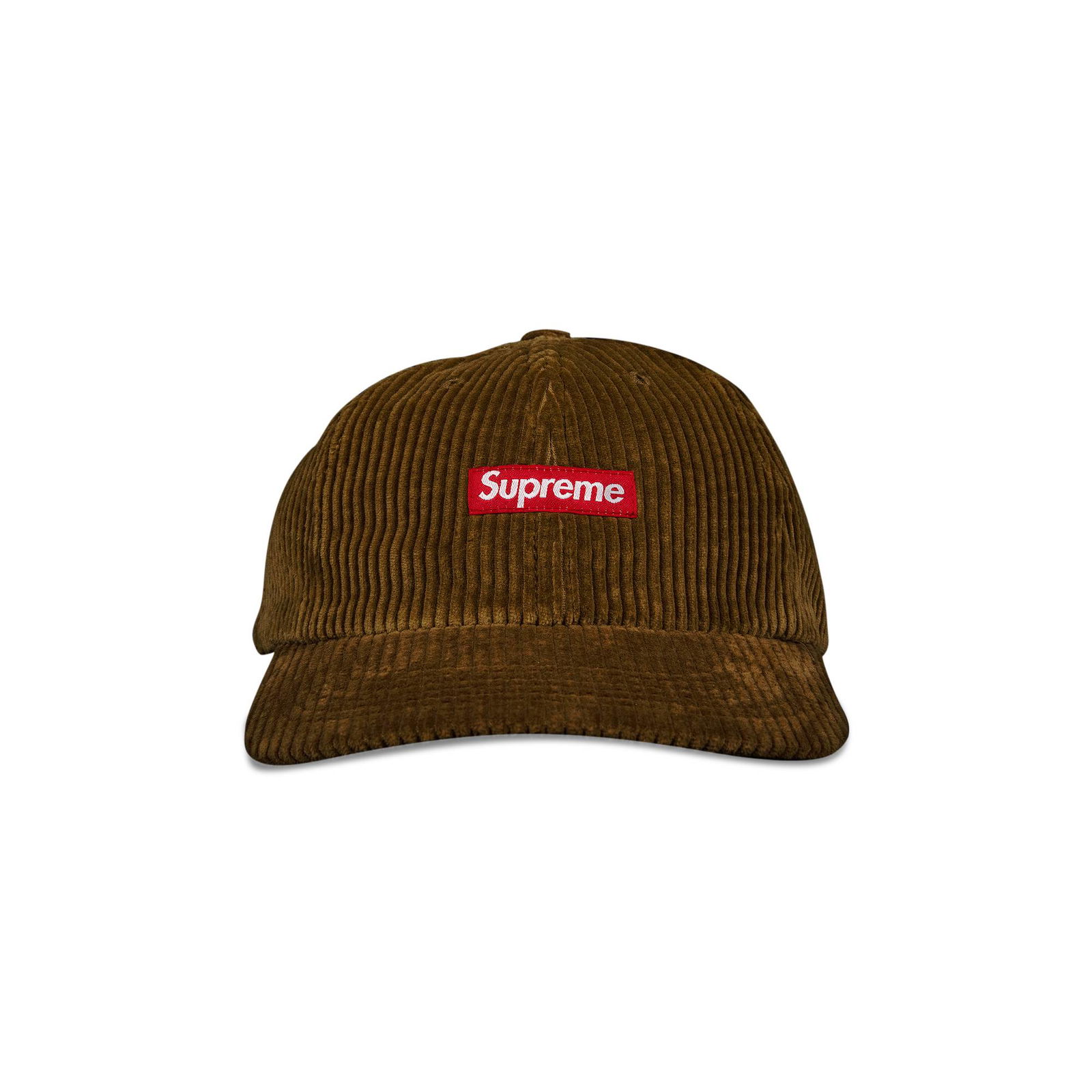 Kšiltovka Supreme Ripple Corduroy Small Box 6-Panel FW20H89 BROWN