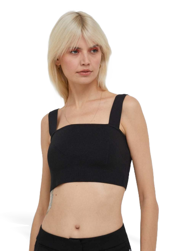 Strappy Knitted Crop Top