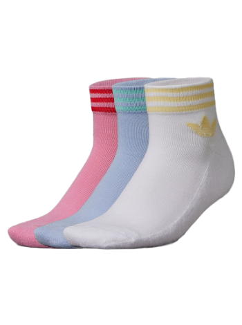 adidas Originals Trefoil Ankle Socks 3-pack IT5523