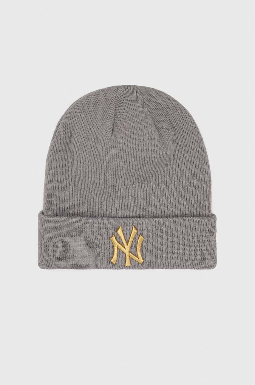 MLB Metallic Logo Beanie NY Yankees