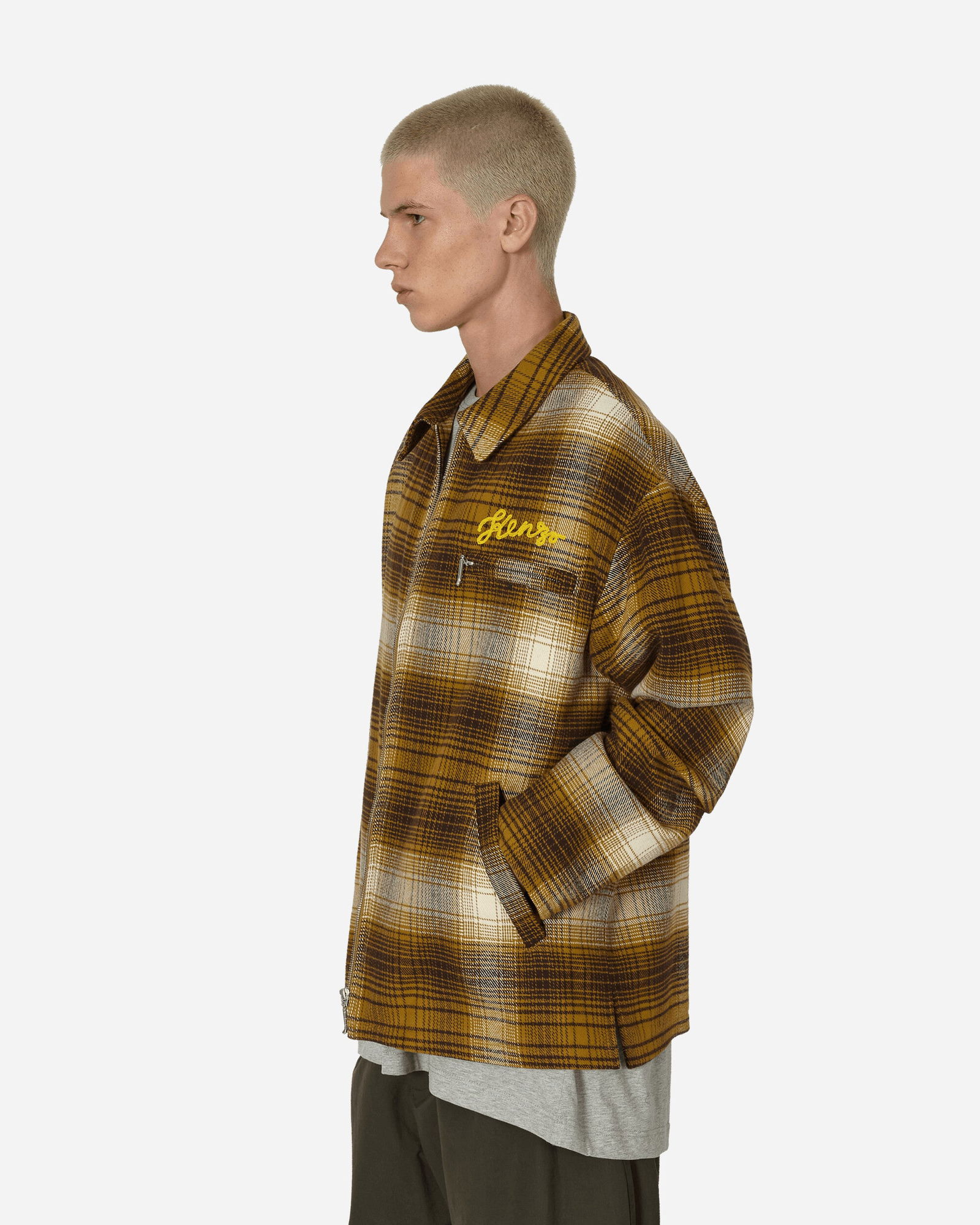 Lightweight Checked Dark