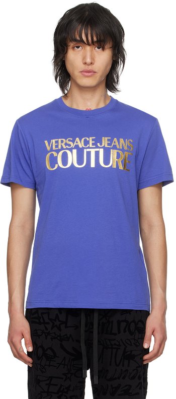 Versace Jeans Couture Glittered T-Shirt E76GAHT00_ECJ00T