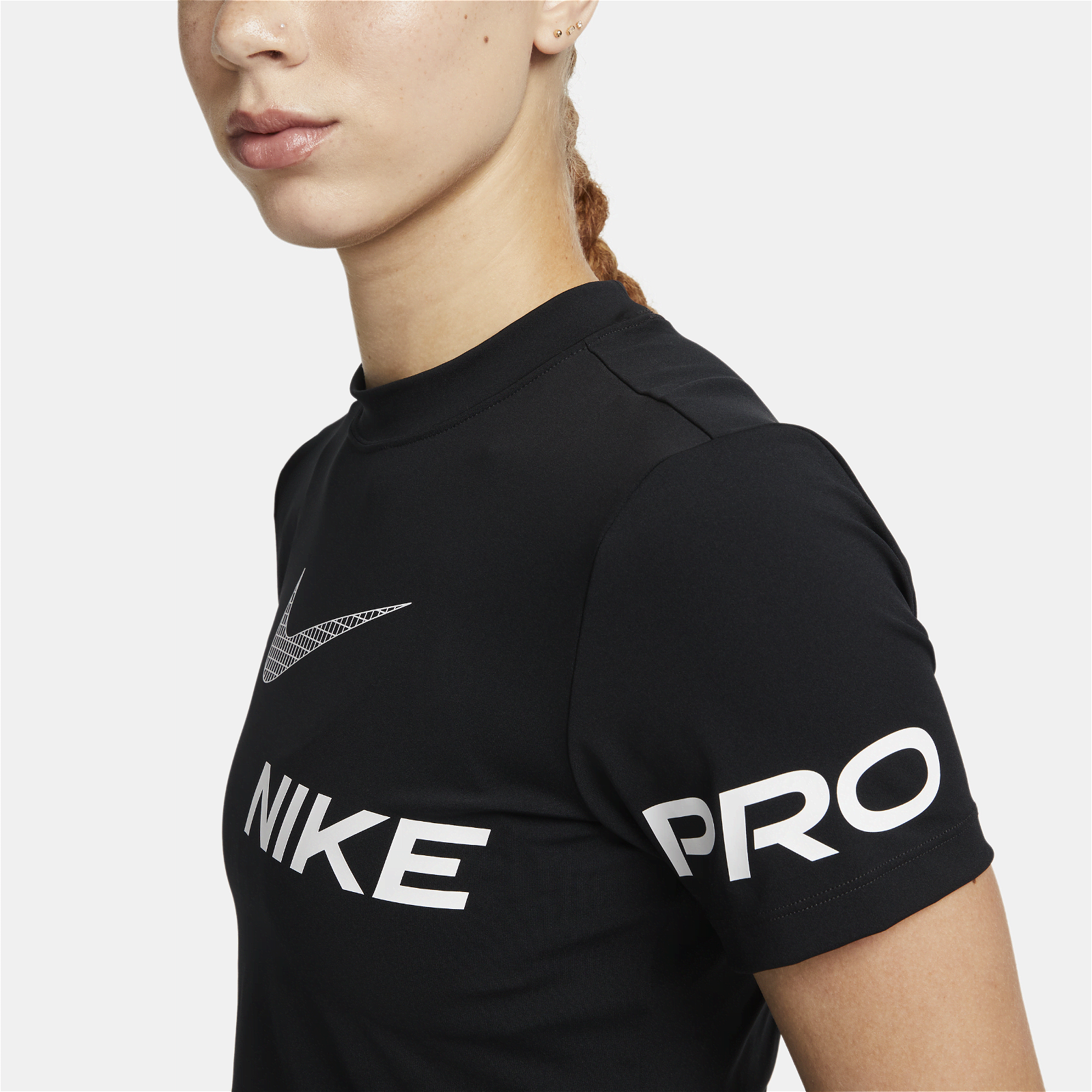 Pro Dri-FIT Cropped Graphic Top
