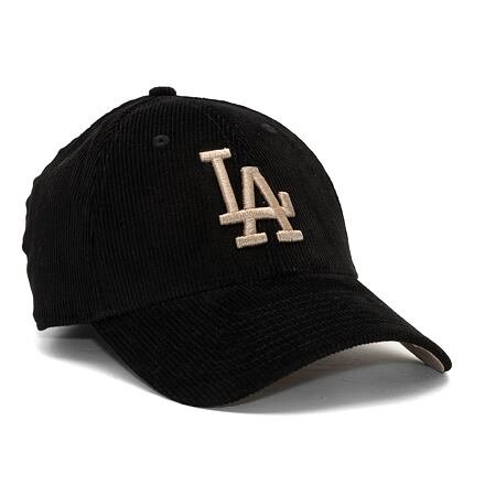9FORTY MLB Cord Los Angeles Dodgers Black / Ash Brown One Size