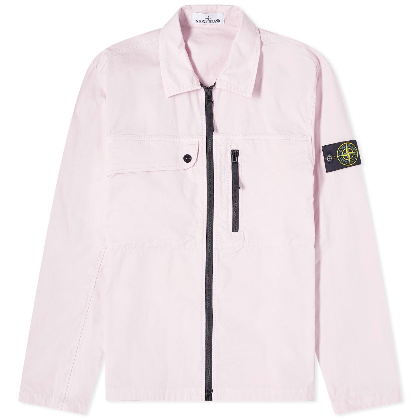 Supima Cotton Twill Stretch-TC Zip Shirt Jacket