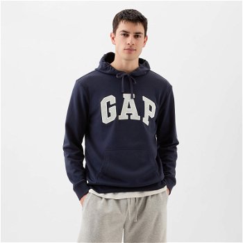 GAP French Terry Pullover Logo Hoodie Tapestry Navy 868453-01