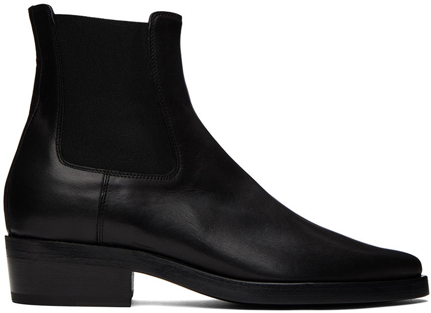 Cowboy Chelsea Boots "Black"