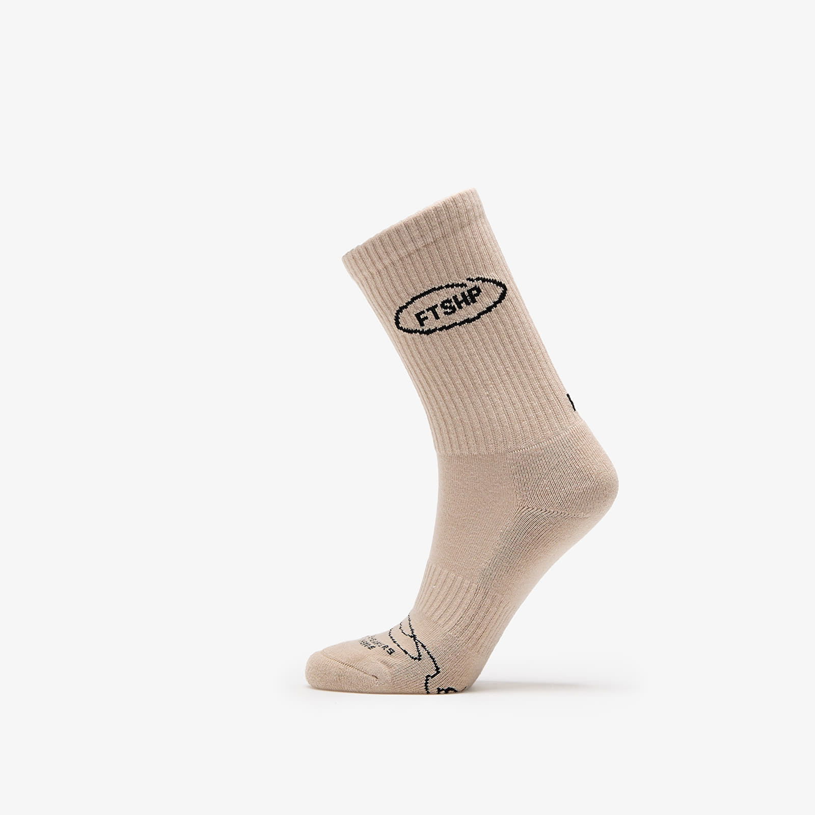 Basic Crew Socks 3-Pack Navy/ Acru/ Pink