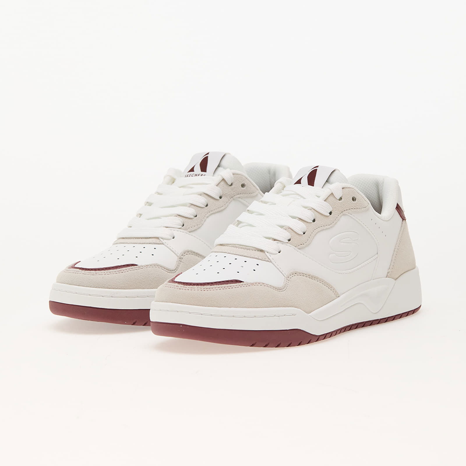 Koopa - Volley Low Lifestyle White/ Burgundy