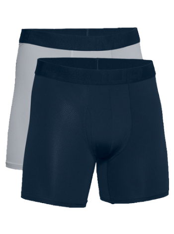 Under Armour Tech Mesh 6in 2-pack Boxers 1363623-408