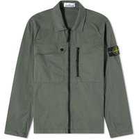 Supima Cotton Twill Stretch-TC Zip Shirt Jacket