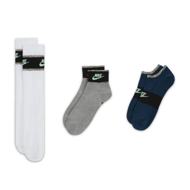 Everyday Essentials Multi-Height Socks 3 Pairs