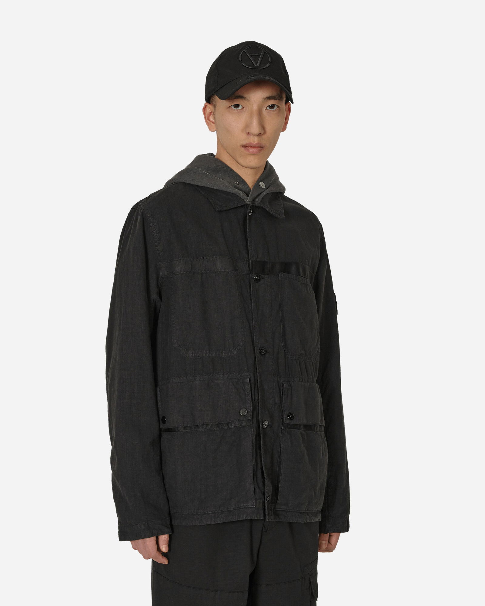 Lino Nylon Tela-TC Field Jacket