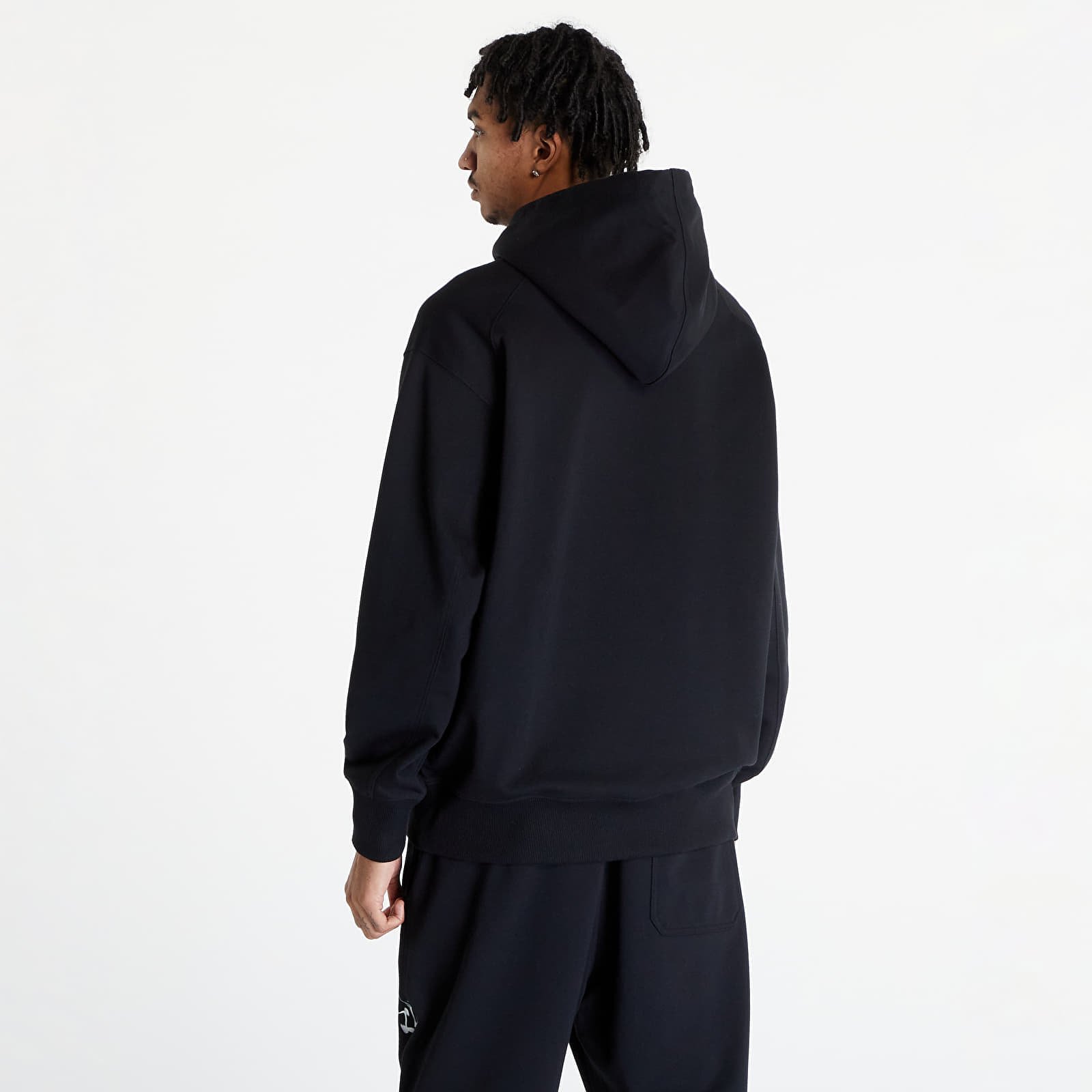 French Terry Hoodie Black