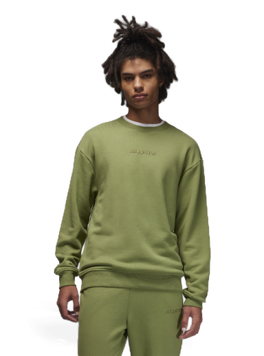 Wordmark Fleece Crew-Neck Sweatshirt