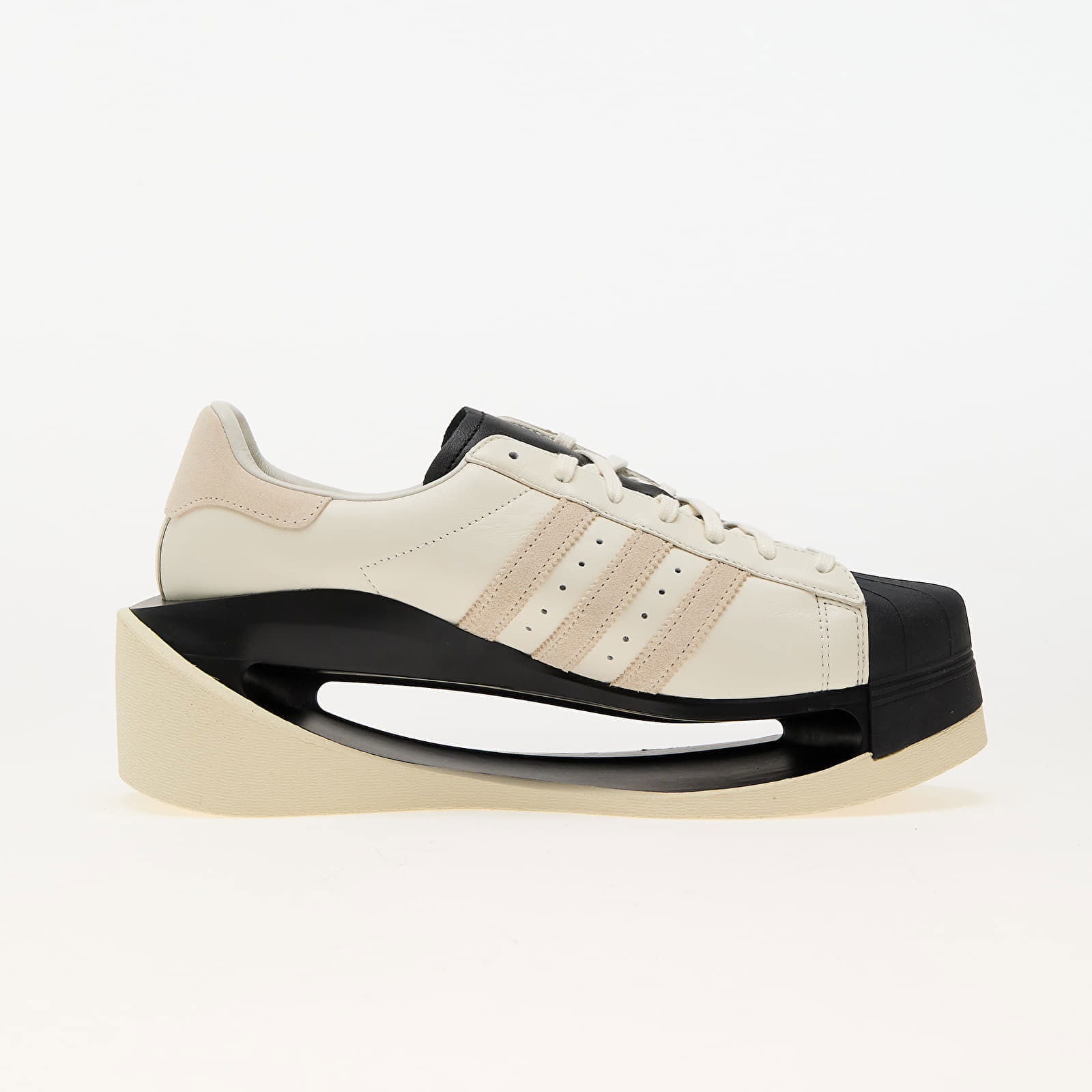 Gendo Superstar Off-White/ Aluminium/ Black