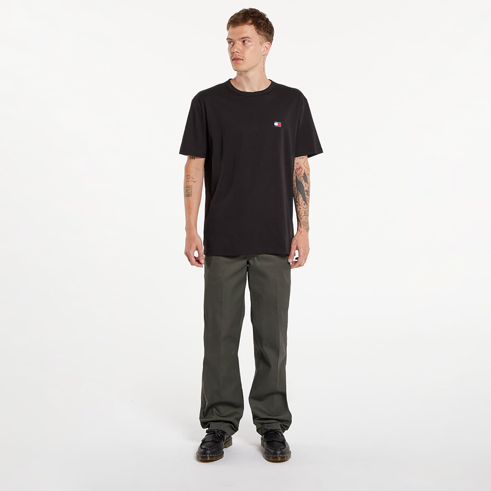 Regular Light Weight Short Sleeve Tee Black