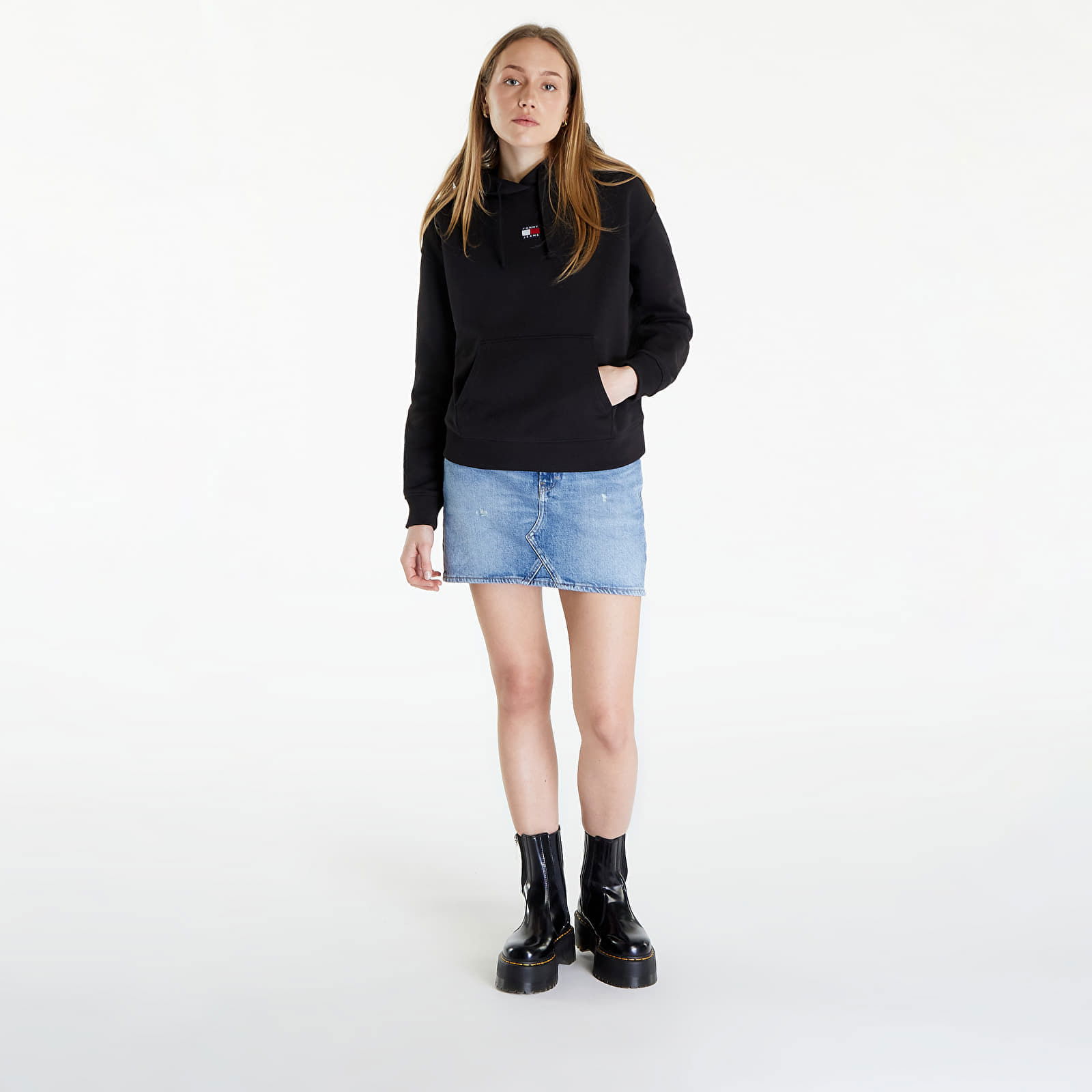 Boxy Badge Hoodie