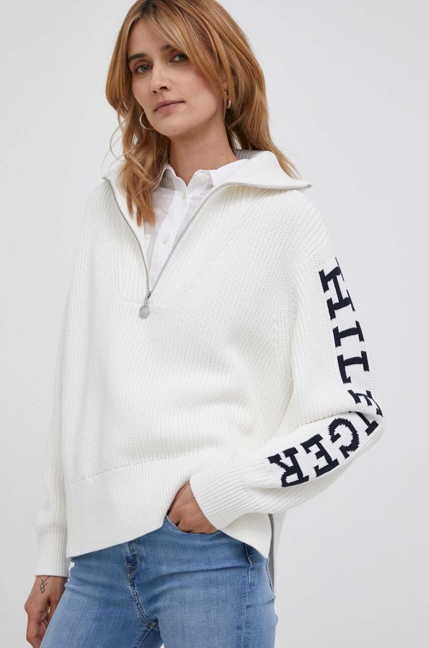Half-Zip Relaxed Fit Jumper