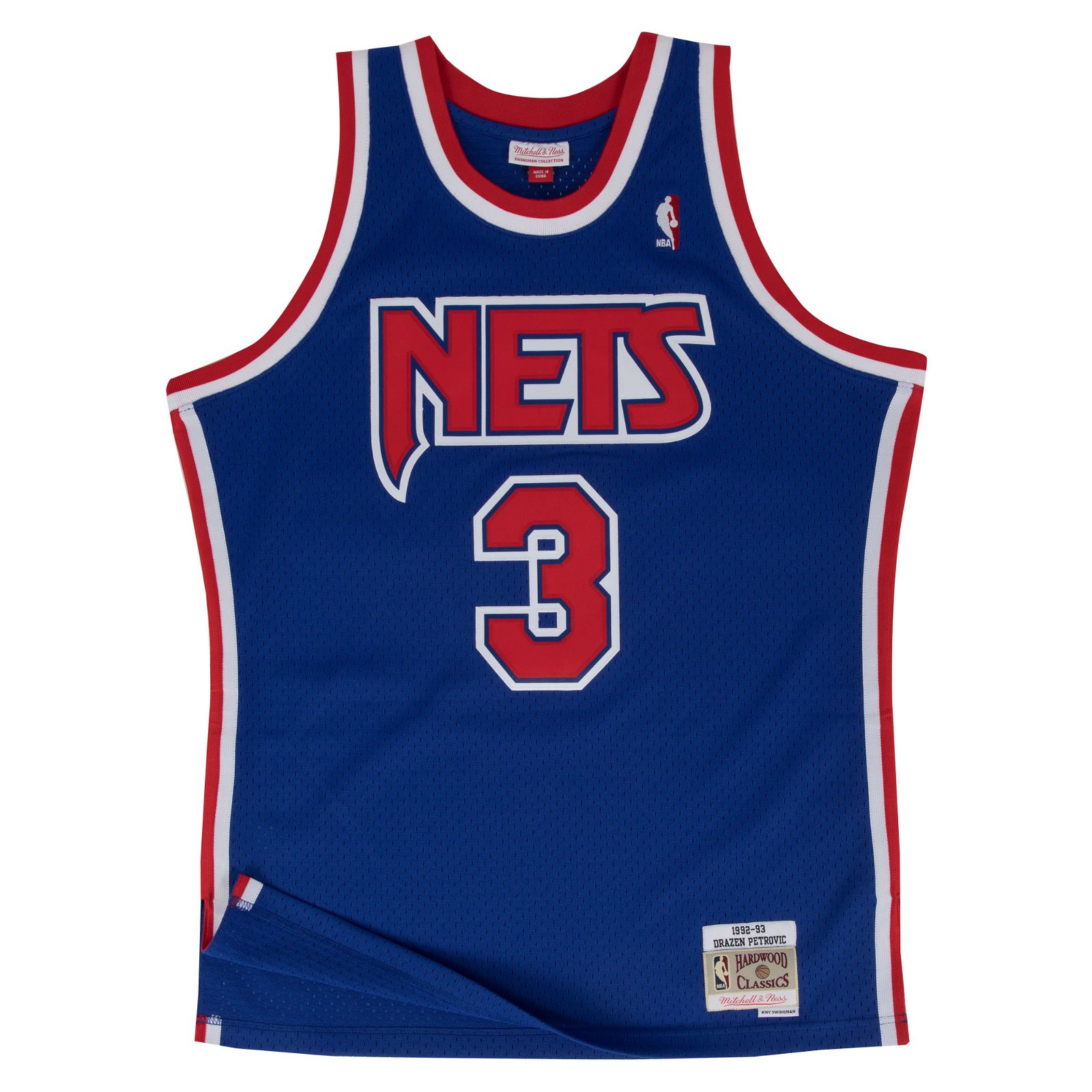New Jersey Nets Drazen Petrovic NBA Swingman Jersey