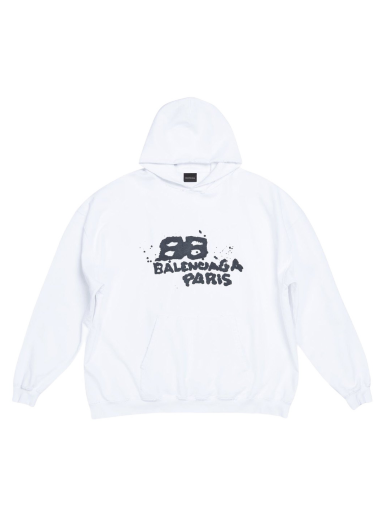 Hand Drawn BB Icon Large Fit Hoodie