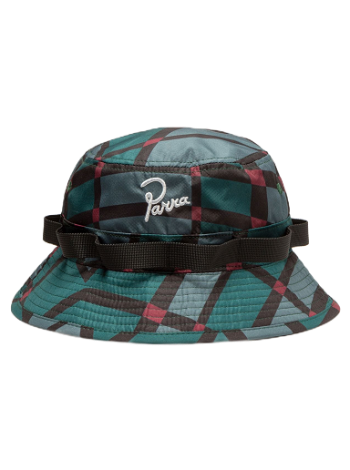 By Parra Squared Waves Pattern Safari Hat 8720701912946