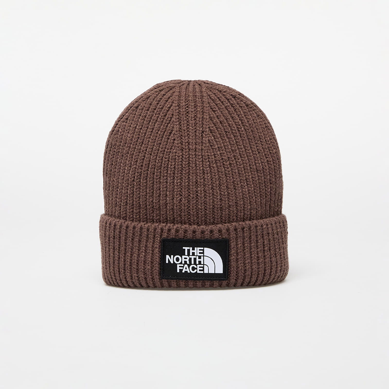 Logo Box Cuf Beanie Smokey Brown