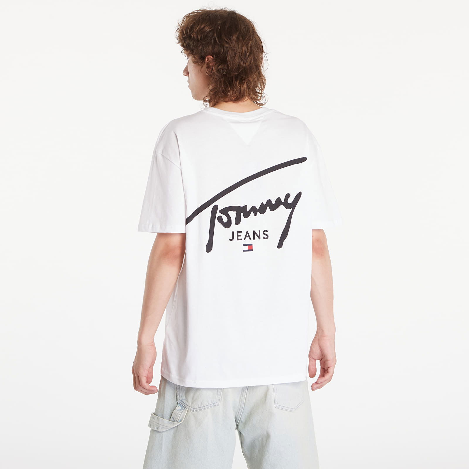 Regular Signature Print Tee White