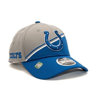 New Era 9FORTY Stretch-Snap NFL Sideline 23 Indianapolis Colts Team Colors One Size 60408255